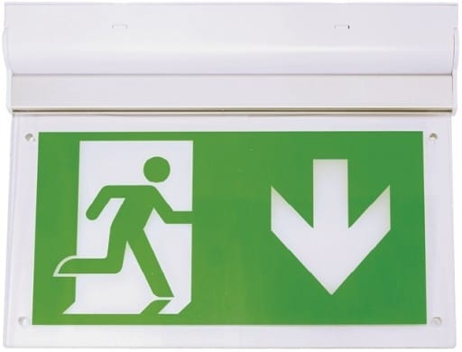 Nødbelysning - Exit Skilt m/Piktogrammer