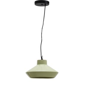 KAVE HOME Portol grøn keramisk loftslampe