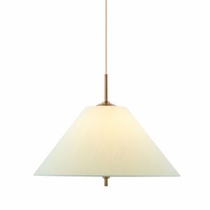 Iris pendel lampe 25 cm, grøn
