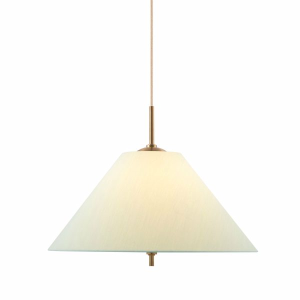 Iris pendel lampe 25 cm, grøn