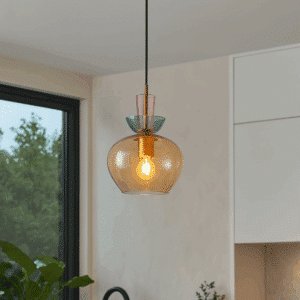 Italux Fanda Pendel Amber