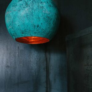 Oxideret kobberlampe 50 cm 3 meter sort (+DKK 0) Nej Nej