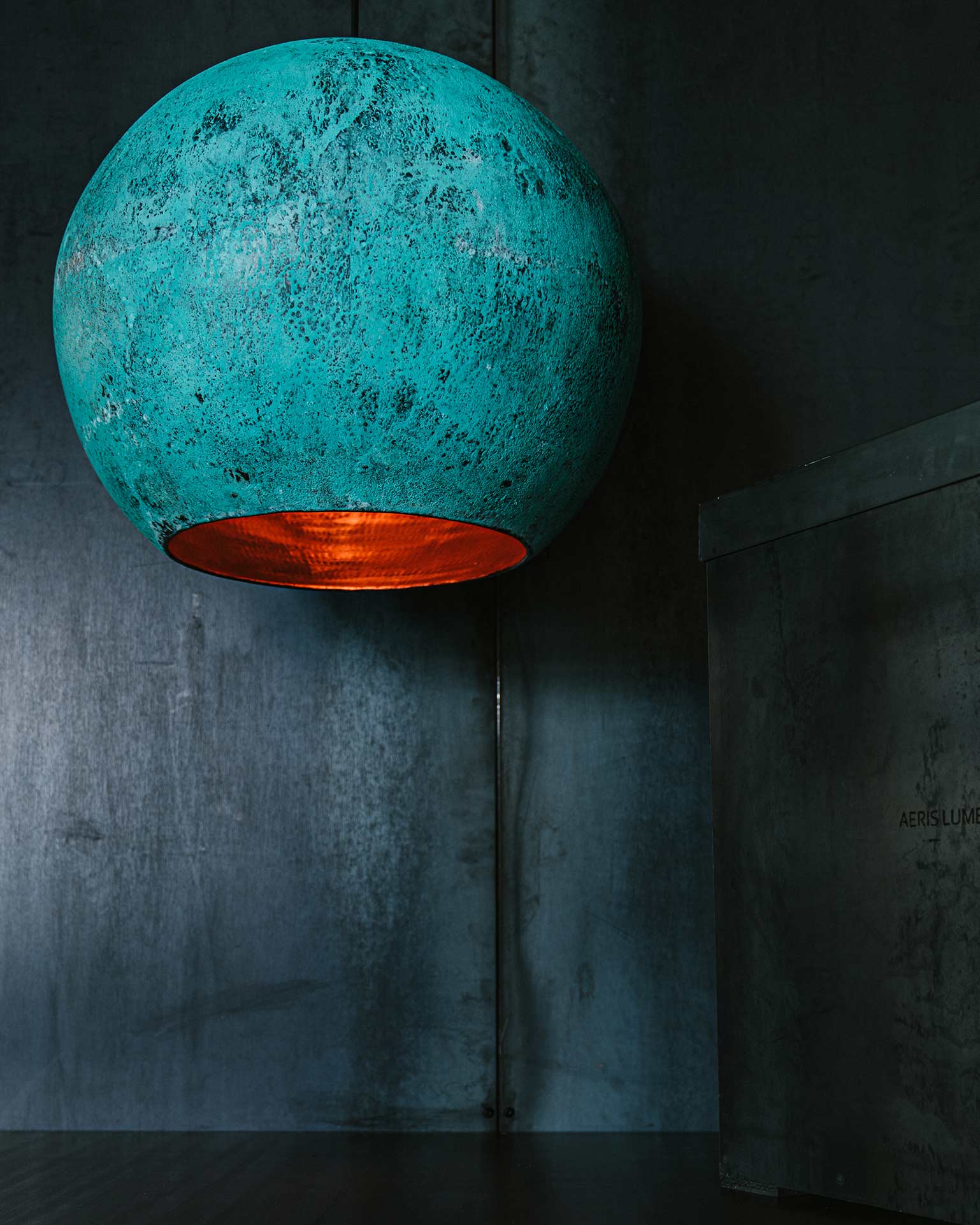 Oxideret kobberlampe 50 cm 3 meter sort (+DKK 0) Nej Nej