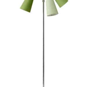 Salsa Trafiklys gulvlampe Krom med grønne skærme