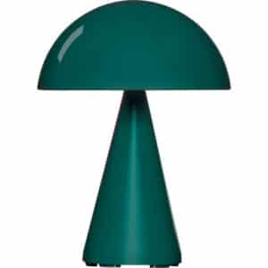 Hübsch Mush genopladelig bordlampe, grøn