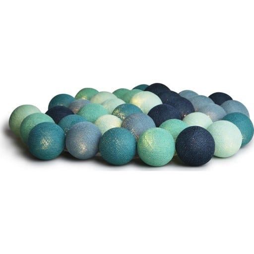 Iris Lights Cool Mint lyskæde, 35 kugler