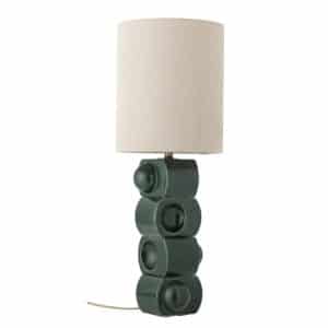 Bloomingville - Brady Bordlampe, Grøn, Stentøj, D25xH68 cm